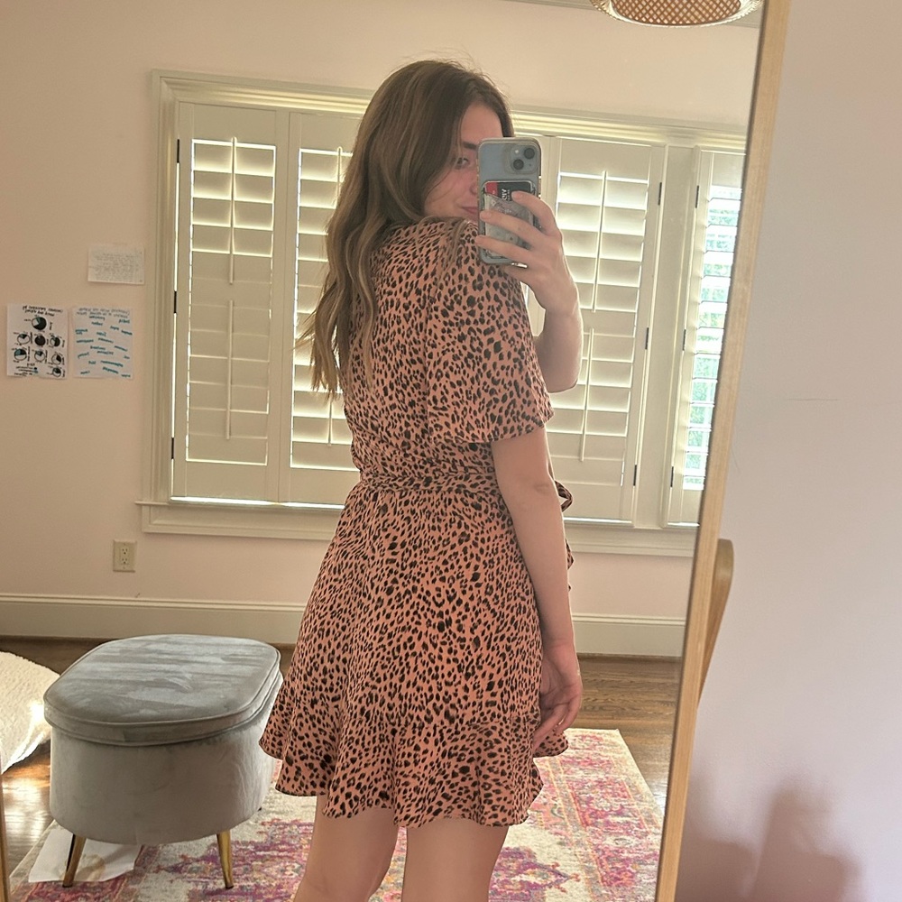 leopard print mini dress! - Picture 5 of 7